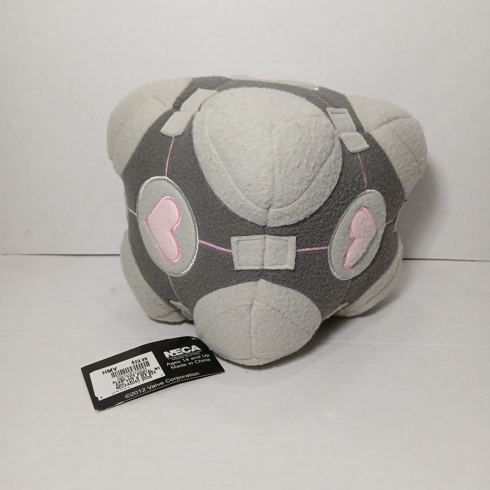 Portal Critters Wheatley Weighted Companion Cube Plush New With Tags